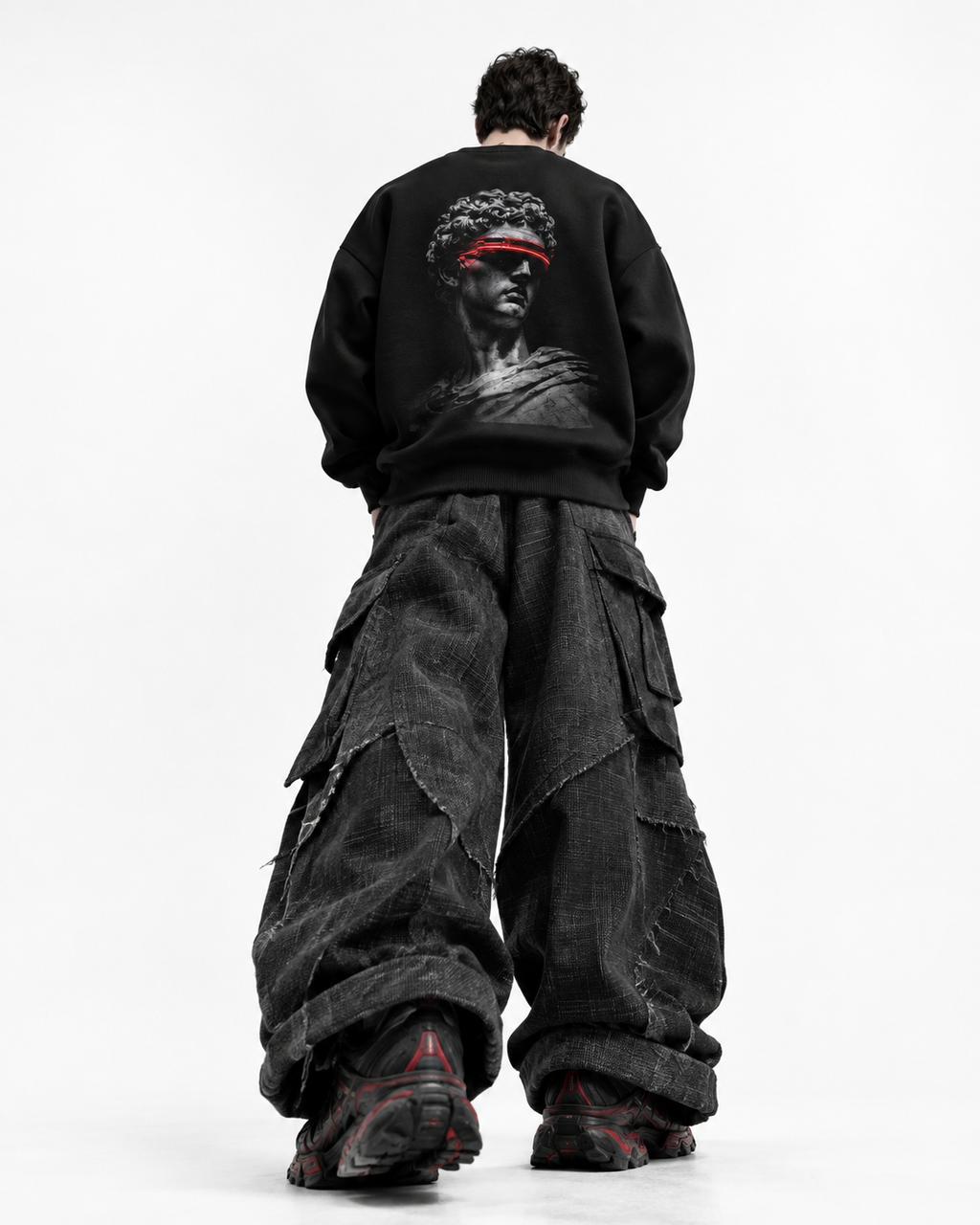 Mazvero Signature Oversized Sweatshirt