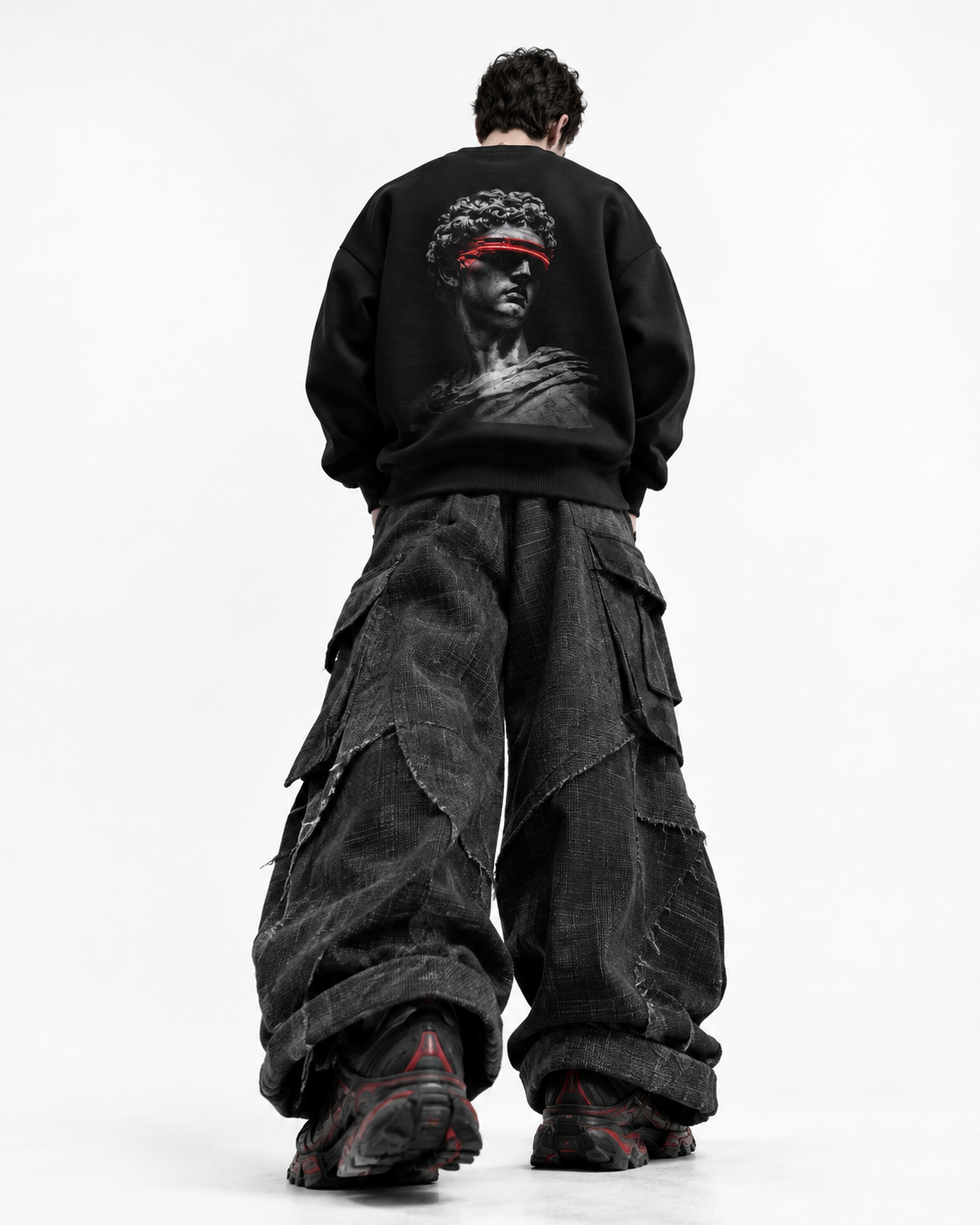 Mazvero Signature Oversized Sweatshirt